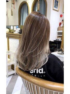 ロンドアベニール 北千住(Lond avenir) イメチェン外ハネボブ美髪ワイドバングミディアムレイヤーカット