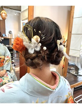 オッヂヘア(oggi hair) 成人式セット