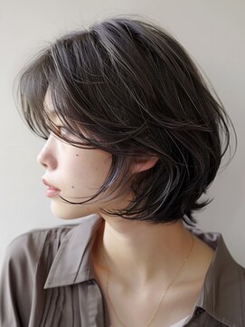 アルトリスト(Altruist Aging×HAIR&SPA) ★ダークアッシュ大人ガーリーボブ着物似合わせカット/髪質改善