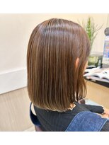 カール 鶴川店(K:R) 柔らかベージュカラーとハイライト