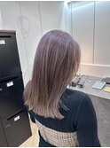 透明感抜群♪ダブルカラーブリーチラベンダーグレージュ