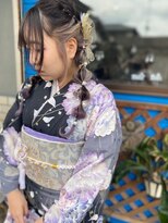 ディーバフロート 新宮店(DIVAfloat) ミニ団子ヘアアレンジ
