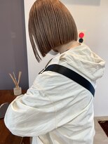 パープル(PURPLE)&nbsp;切りっぱなしボブ