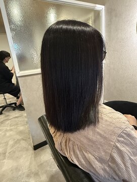 ジーアール(GR) 綺麗に纏まるストレートパーマ