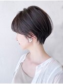ショートおくれ毛前髪カット_ba343562