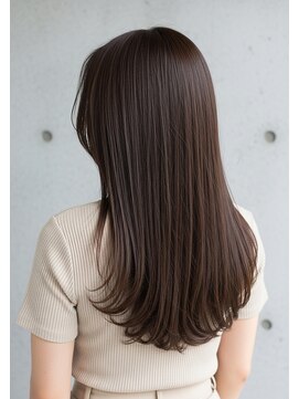 マイン(MINe) レイヤーカット/髪質改善トリートメント/水素カラー