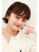 外ハネでつくる抜け感たっぷりフレンチガールボブ