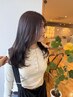 【１番人気】カット＋カラー＋極上トリートメント☆￥16500→￥12000