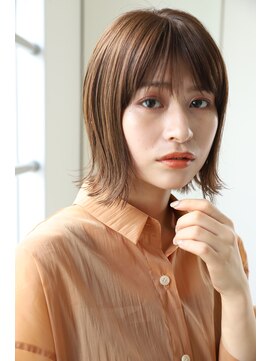 エクリフルール(equri fleur) イルミナカラー×外ハネミディアム