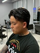 リッチブランドアンドコー(Rich Brand&Co) フェザーアップ バーバースタイル フェードカット メンズカット