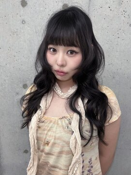 ハイトーン/デザインカラー/レイヤーカット/ハッシュカット