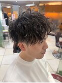 スパイラルパーマ