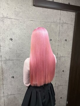 セレーネヘアー 難波店(Selene hair) ケアブリーチ☆PINK