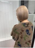 【COEUR/HAYATO】ボブ 海外系 似合わせカット 透明感カラー