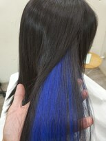 美容師 久保浦&nbsp;インナーブルー