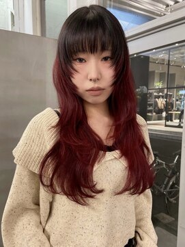 カシェ ホリエ(CACHE HORIE) レイヤーカット / デザインカラー / フェイスレイヤー / 牧野