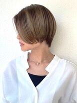 モッズヘア 越谷(mod's hair)&nbsp;白髪ぼかしハイライト/コンパクトショート/白髪染め/艶髪p越谷