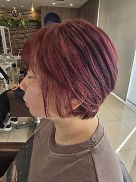 ドラマチックヘア 狭山ヶ丘店(DRAMATIC HAIR) ショートボブ