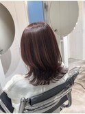 〈宮本〉春ピンク×ミディアムレイヤー