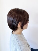 サロン(SALON)&nbsp;透けブラウンのショートヘア