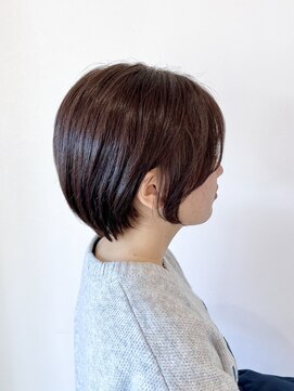 サロン(SALON) 透けブラウンのショートヘア