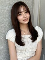 ロンドアベニール 北千住(Lond avenir)&nbsp;結べる長さのボブ/韓国風レイヤーカット/顔周りカット/前髪