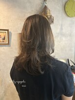 イロバイルポポル(iro...by rupopolu)&nbsp;外国人風ザクザクレイヤー