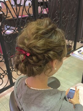マイ ヘア デザイン 岡崎(MY hair design) 大人可愛いルーズアレンジ by 中内田沙織