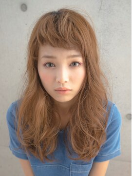 アチーブ ヘア デザイン(achieve hair design) 大人可愛いショートバングふわふわエアリーパーマ ハイトーン