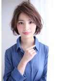 大人可愛い小顔ショートボブ☆