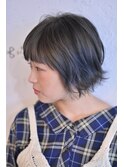 グレージュ外ハネボブ