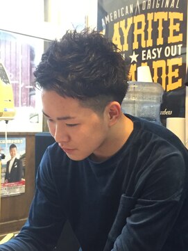グルーミングサロン バーバーヤマシタ(GROOMING SALON BARBER YAMASHITA) くせ毛風ショート