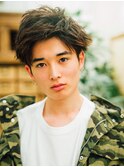 カジュアルな無造作メンズショートスタイル☆