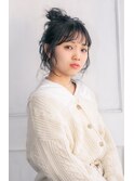 【moca HAIR DESIGN】お団子アレンジ