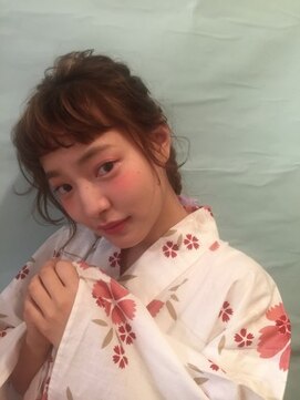 クイントネオリーブ 自由が丘正面口店(quint:neolive) 浴衣ヘアメイク