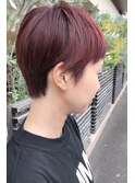 ショートバングショート