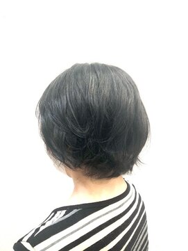 クオリス 上福岡店(QUALIS) 無造作パーマ/小顔/デジタルパーマ/30代40代/ショートボブ