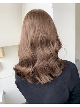 サロンドミルク 溝の口店(salon de MiLK) 20代30代40代/大人かわいい艶があるイルミナベージュカラー！