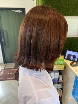 ヘアーアンドスパ メル(hair&spa m.e.l by origami) オレンジベージュ