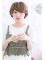 フレンチガーリー小顔ウルフマッシュエアリーショートa1