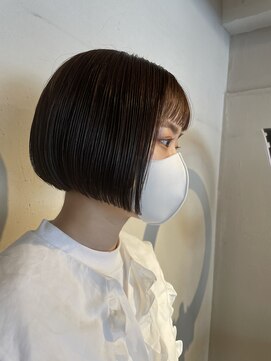 リマ(RIMA) ぱつっとボブ　切りっぱなしボブ！