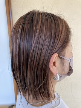 トップヘアー 本店(TOP HAIR) ボブ×メッシュ/30代40代50代/倉敷