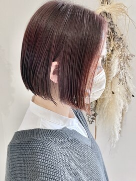 コレスト(Corest) #ヌナボブ#ピンクブラウン