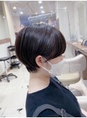 【お洒落で可愛い】マッシュショート