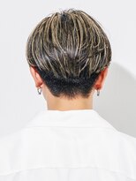 メンズヘアセンス 渋谷(MEN'S HAIR SENSE) 毛流れセンターパートハイライトカラー