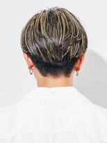 メンズヘアセンス 渋谷(MEN'S HAIR SENSE)&nbsp;毛流れセンターパートハイライトカラー