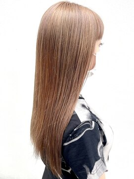 マジコ 下北沢本店(Magico) ダブルカラーミルクティーベージュカラーケアブリーチ韓国