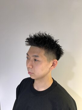 フランクスバーバーザスタンド(Frank’s barber the stand) メンズツーブロックショートツイストF