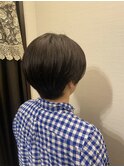 スッキリタイトなショートスタイル