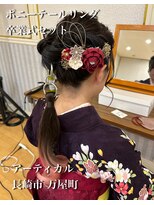 アーティカル(ARTICAL)&nbsp;ポニーテールリングアレンジ